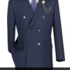 (48R Blazer) Navy Double Breasted Blazer Regular Fit Tone On Tone Windowpane 1 (48R Blazer) Navy Double Breasted Blazer Regular Fit Tone On Tone Windowpane -Clothing Shop Untitled 1 f0ca54d8 1ff0 45e7 85e5 10ee939eff2f