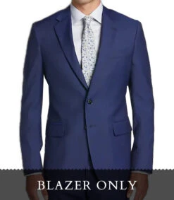 (42R) Joseph Abboud Modern Fit Navy Blazer