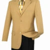 Men's Gold Regular Fit Everyday Blazer -Clothing Shop Z 2PPGold3