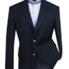 Regular Fit Blazer 2 Button In Navy -Clothing Shop b tr navy