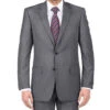 (44R) Gray 100% Virgin Wool Slim Fit Pick Stitch 2 Piece Suit 2 Button -Clothing Shop c508 3 921bad43 6934 4d82 95c8 1c9fa442cf99
