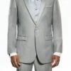 Light Gray Slim Fit 2 Piece Tuxedo With Satin Peak Lapel 2 Light Gray Slim Fit 2 Piece Tuxedo With Satin Peak Lapel -Clothing Shop mt187s 5 5 1024x1024 1