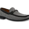 Black Houndstooth Loafer -Clothing Shop s2318black1