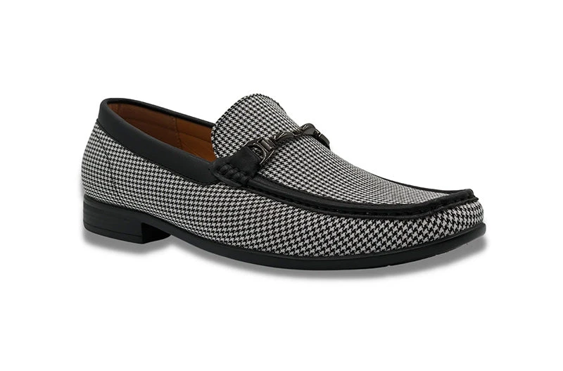 Black Houndstooth Loafer 3 Black Houndstooth Loafer