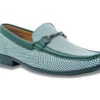 Emerald Houndstooth Loafer -Clothing Shop s2318emerald1