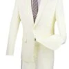 Ivory Slim Fit Men's 2 Piece Business Suit 2 Button -Clothing Shop s 2pp ivory